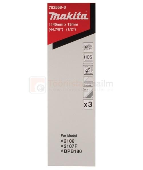 Lintsaelint Makita 13x0,5x1140mm 24T, <4mm - 3 tk 2