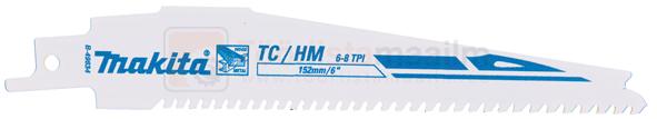 Pildil on Makita otssaetera, millel on 152x1,25mm HM saeleht.