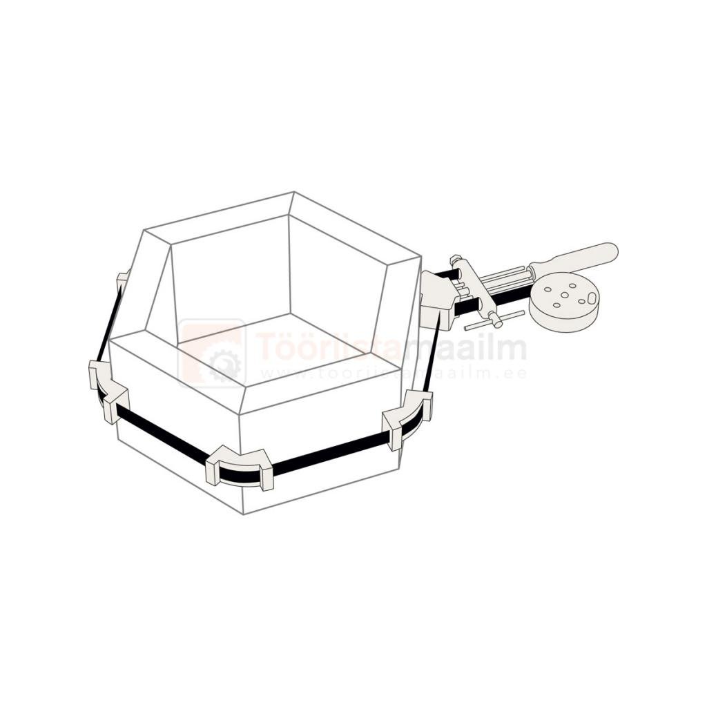 Kuusnurga lintpitskruvi Piher, max 500 cm 2