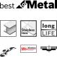 Lamell-lihvketas 125 mm sirge, Bosch X571 - Best for Metal