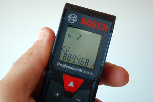 Bosch GLM40 mälu