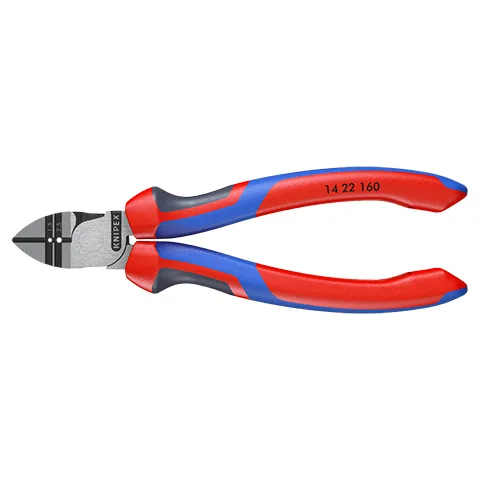 KNIPEX diagonal insulation stripper 170 mm, Ø 2.5 mm 360°
