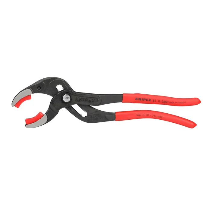 Knipex vandens siurblio replės su plastikiniais žandikauliais 250 mm 360°
