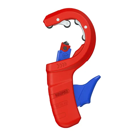 Knipex vamzdžių pjaustytuvas DPT50, storasieniams plastikiniams vamzdžiams 32 / 40 / 50 mm 360°