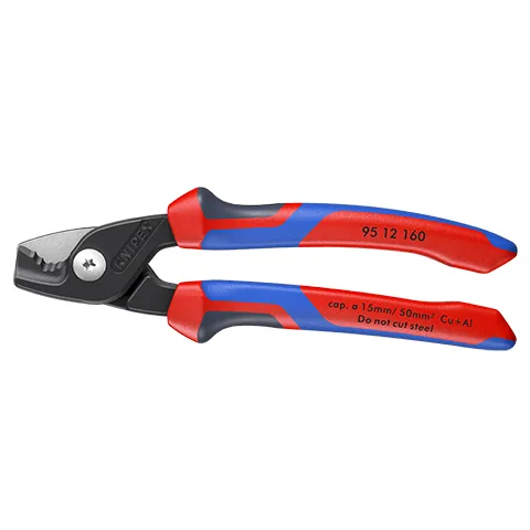KNIPEX kabeļu grieznes StepCut daudzkomponentu 160 mm 15 mm / 50 mm² 360°